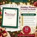 Holiday Planner & Family Fun Bundle